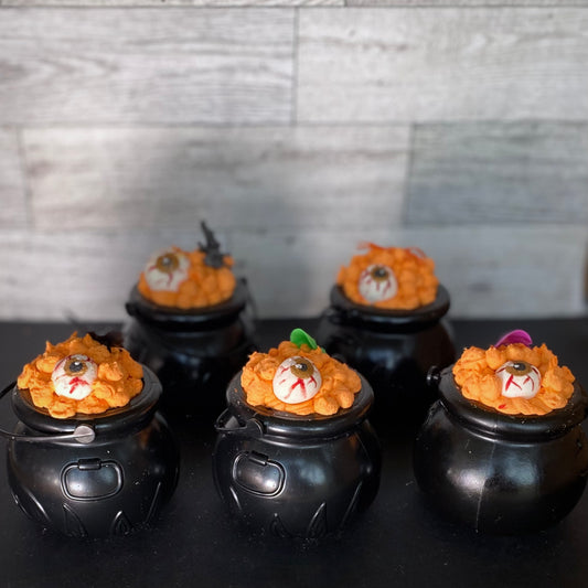 Cauldron Bath Bomb & Bubble Bath with Halloween Ring (PRE-BUY)